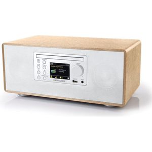Micro systeem CD-speler met DAB FM radio en Bluetooth functie - 60 watt
