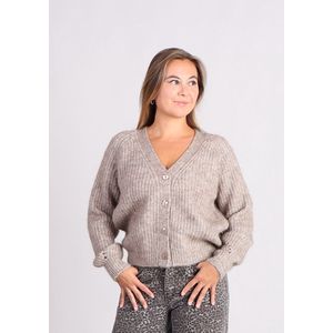 Grace & Mila - SALUDA - Vest - Beige - Oversized