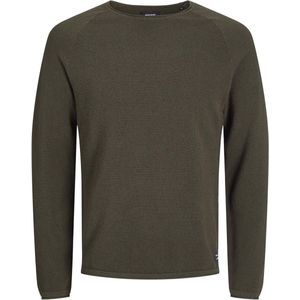 Heren Trui Ronde Hals Basic Lange Mouw Katoen