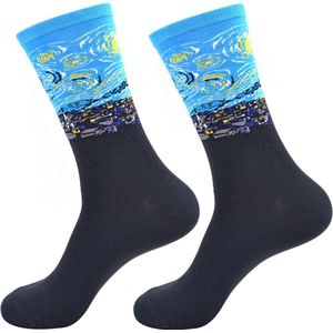 Robin Ruth - Art sok - Sterrennacht - Heren sok - Maat 41-46