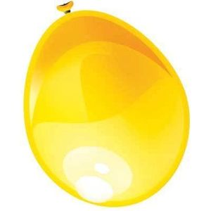 Eco ballon pastel geel (10st)