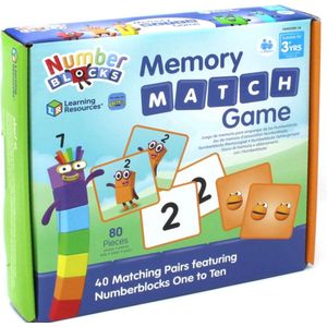 MathLink® Cubes Number Blocks - Rekenspel memory