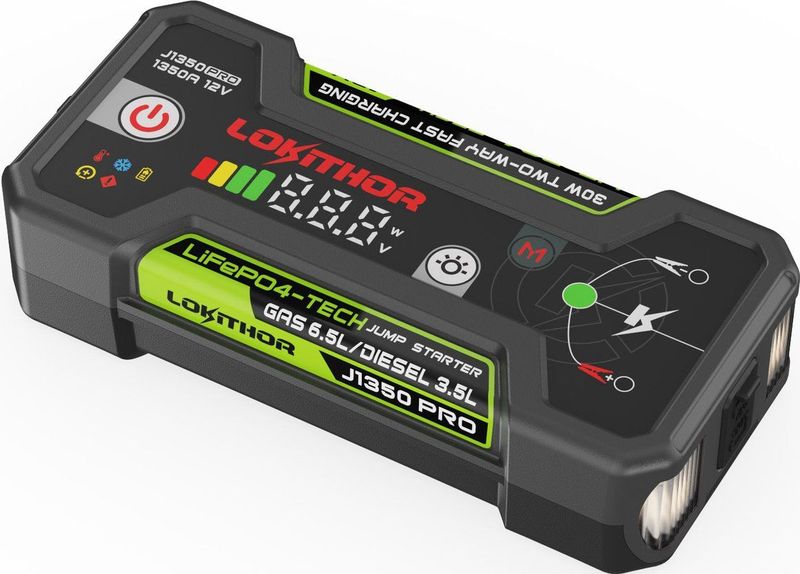 Lokithor Jumpstarter J1350 PRO 12V 1350A