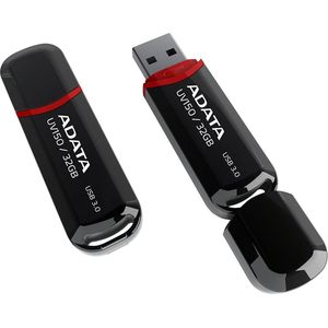 ADATA USB Stick - 32 GB - DashDrive UV150 - USB 3.0 - Rood/Zwart