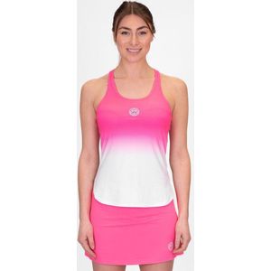 BIDI BADU Crew Gradiant Tank - pink, white Shirts Damen