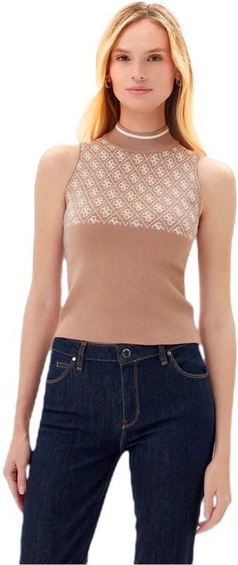 Guess - 4G - Tanktop - Wit Multi