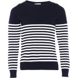 usha - Pullover - Langarm - Met Horizontale Strepen