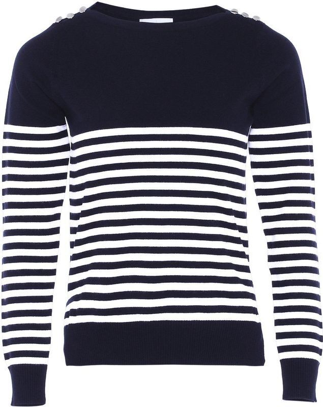 usha - Pullover - Langarm - Met Horizontale Strepen