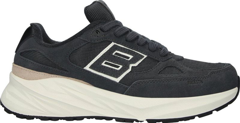 FLINT MOSS - DG531 - Runner Sneaker - Zwart - Suède