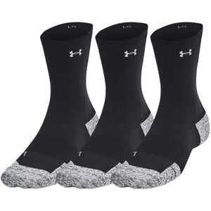 Under Armour - Armourdry Run Cushion - Sokken - Zwart - 3 Paren