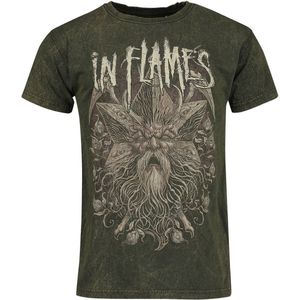 In Flames Eternal Life Heren T-shirt - khaki - M
