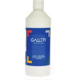 Gallery plakkaatverf, flacon van 500 ml, wit