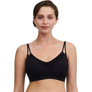 Chantelle - SoftStretch - Kanten bralette - Zwart - Maat XL/2XL