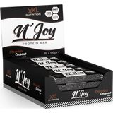 XXL Nutrition - N'Joy Protein Bar 15-Pack - Eiwitrepen & -snacks, Proteïne repen - Smeuïge Eiwit Reep én Hoog in Eiwit - Chocolade Kokosnoot