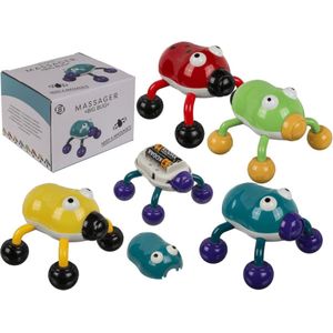 Equivera handmassage apparaat Massager - Assorted Colours - Battery Operated for Soothing Relaxation Anytime and Anywhere - Perfect for Home or On the Go