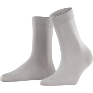 FALKE Cotton Touch Business & Casual Katoen Sokken Dames grijs - Maat 39-42