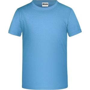 James And Nicholson Childrens Boys Basic T-Shirt (Hemelsblauw)