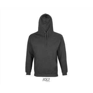SOL'S Unisex Condor Hooded Sweatshirt L03815 - Charcoal Melange - XL