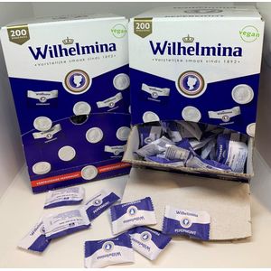 Wilhelmina Pepermunt 2 dozen a  200stuks