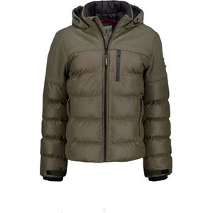 Garcia Jas Softshell Puffer Jas Gj410904 5424 Cedar Green Mannen Maat - XXL