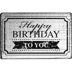 Colop vintage stempel-Happy birthday to you-Verjaardag-Stempelen-Kaarten maken-Scrapbook-Knutselen-Hobby-DIY-Stempels-Creative hobby