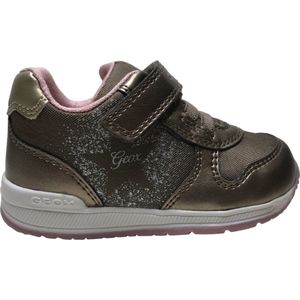 Geox - Rishon - Mt 19 - velcro elastiek sportieve sneakers - Dk beige