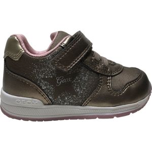 Geox - Rishon - Mt 26 - velcro elastiek sportieve sneakers - Dk beige