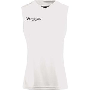 Kappa Amila Mouwloos T-shirt Wit L Vrouw