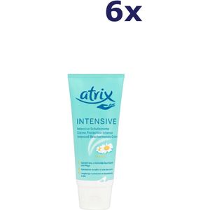 ATRIX Intensief Beschermende Crème Tube - Handcrème - Langdurige Hydratatie - Voordeepverpakking - 6x 100ml