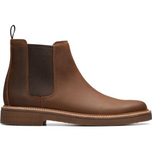 Clarks - Heren - Clarkdale Easy - G - 4 - beeswax leather - maat 7,5