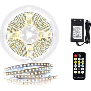 ApexArte® Led Strip 6 Meter - Led-Strips met Afstandsbediening - Veelkleurig - Zwart