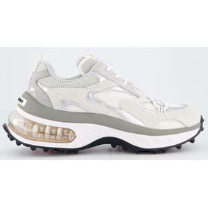 Dsquared2 - Heren Bubble Sneaker - Wit/Grijs - Lente/Zomer