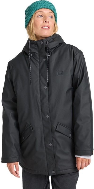 Billabong Under The Rain Parka Zwart XL Vrouw