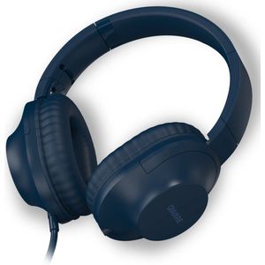 Qware Sound - Koptelefoon Kinderen – Koptelefoon Volwassenen - Koptelefoon Bedraad - Wired - Kabel - Headphone - Blauw