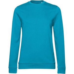 B&C Dames/dames Set-in Sweatshirt (Bermuda Blauw)