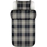 MARC O'POLO Alvar Dekbedovertrek New black - Eenpersoons – 140x200/220 cm