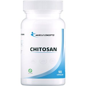 Chitosan supplement - goed voor de cholesterolspiegel - 90 Capsules | Muscle Concepts