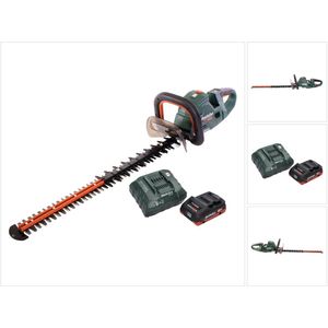 Metabo HS 18 LTX BL 65 accu heggenschaar 18 V 60 cm borstelloos + 1x accu 4.0 Ah + lader
