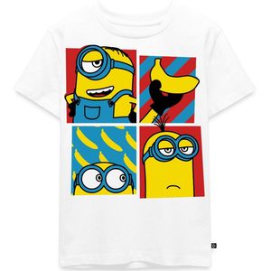 Minion Stuart Bob Kevin Humor Premium T Shirt Kinderen