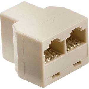 Valueline RJ45/2x RJ45 splitter - geschikt voor telefoonlijn
