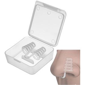 Neusvleugelspreider - Anti-snurk neusspreider - Betere ademhaling - 1 stuk - Transparant - Jonyx