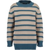 Blue Seven - Gebreide Trui - Kiezel - Lange Mouwen - Ronde Hals