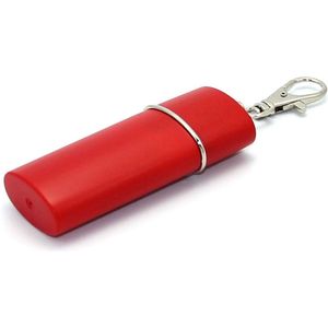 Draagbare Asbak Sleutelhanger Rood - Portable asbak - Asbak voor sleutelbos - Makkelijk mee te nemen buiten - Hanger asbak