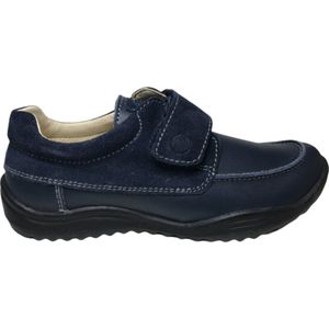 Naturino Mt 30 grote velcro klassieke lederen schoenen Urbino Navy