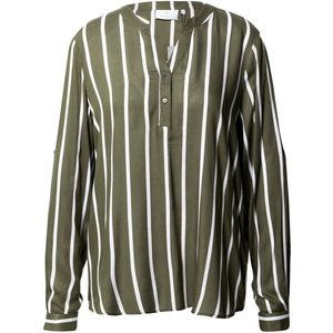 Kaffe - Kastridy Blouse - Blouse - Grape Leaf/Chalk - 100% Viscose