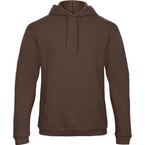 B&C ID.203 Hooded sweatshirt CGWUI24 - brown - S