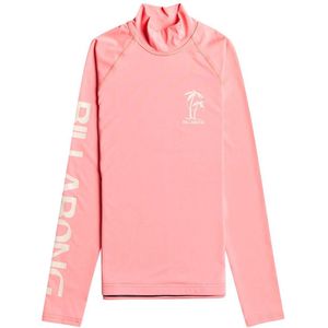 Billabong Logo Lange Mouwen T-shirt Roze S Vrouw