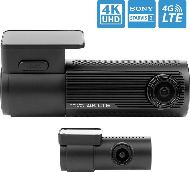 BlackVue DR970X-2CH LTE Plus II - Dashcam - 64GB - Voor- en Achtercamera