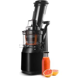 Slowjuicer - Juicer - Juice Maker - Groenten En Fruitpers - BPA Vrij - Sapcentrifuge - Vruchtvleescontainer - Met Pulpcontainer - Grote Vulopening - Langzaam Persen