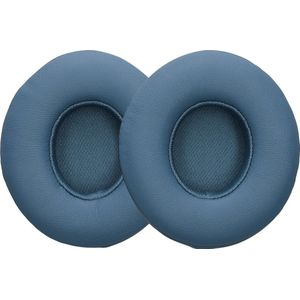 kwmobile 2x oorkussens geschikt voor Beats Solo 4 - Earpads voor koptelefoon in blauw